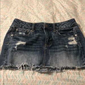 American Eagle jean skirt